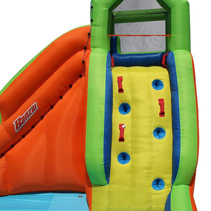 Banzai Gushing Geyser Water-Spraying Inflatable Pool Water Park Set, Multicolor - 327014