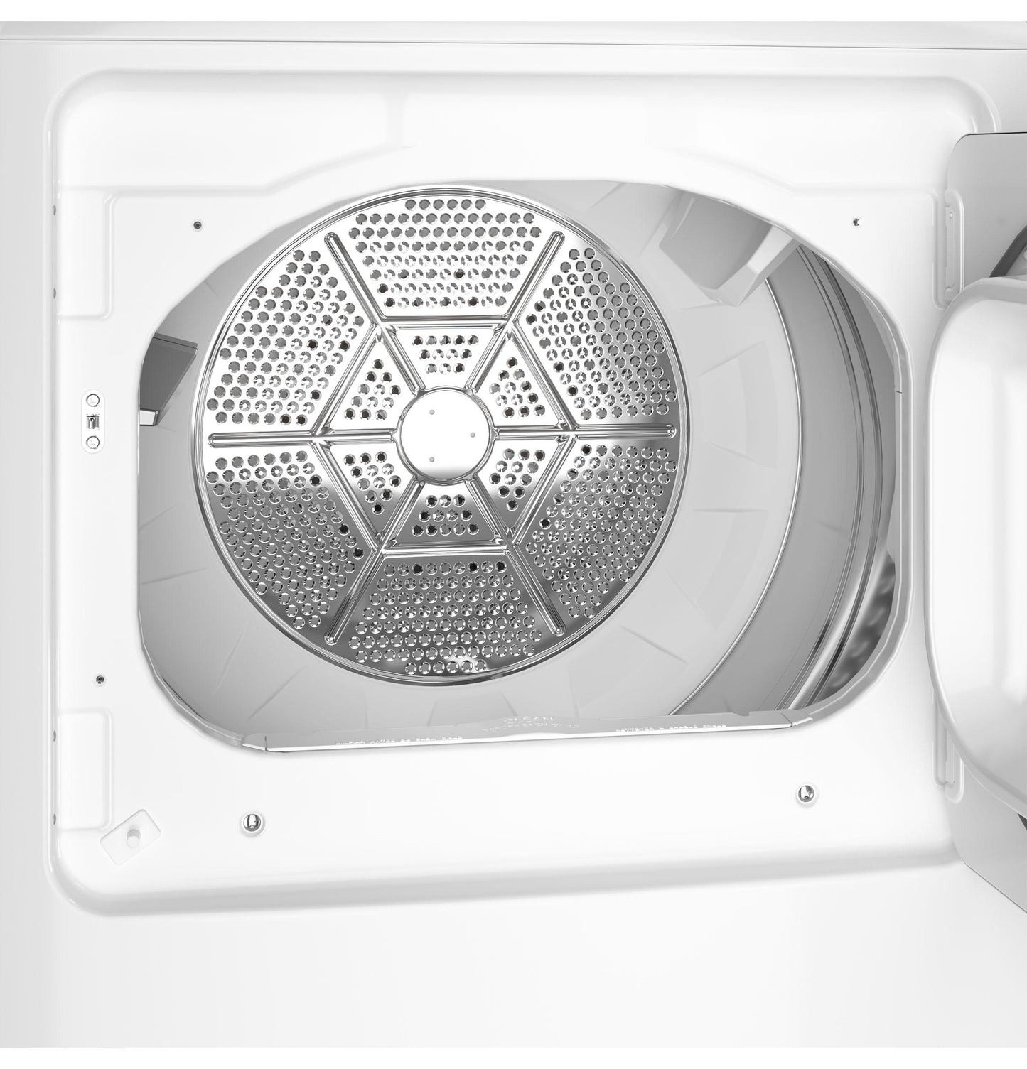 GE APPLIANCES GTD38EASWWS GE(R) 7.2 cu. ft. Capacity Electric Dryer with Up To 120 ft. Venting&#x200B; and Reversible Door&#x200B;