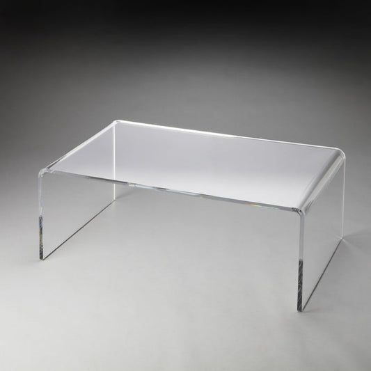 Butler Specialty Company Crystal Clear Acrylic Coffee Table, Clear -  3398140