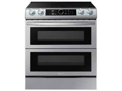 Samsung 6.3 cf Induction Slide-In w/ Flex Duo™, Smart Dial & Air Fry - NE63T8951SS-KT