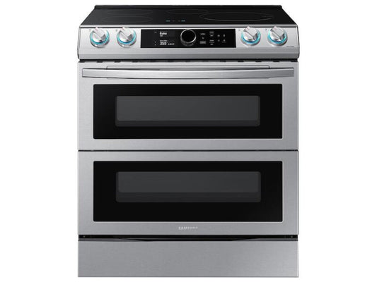Samsung 6.3 cf Induction Slide-In w/ Flex Duo™, Smart Dial & Air Fry - NE63T8951SS-KT