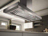 Elica - VAVANO ISLAND - Elica Pro - 48" W x 24" D x 5" H, Stainless - Island Hoods - EVI648S1