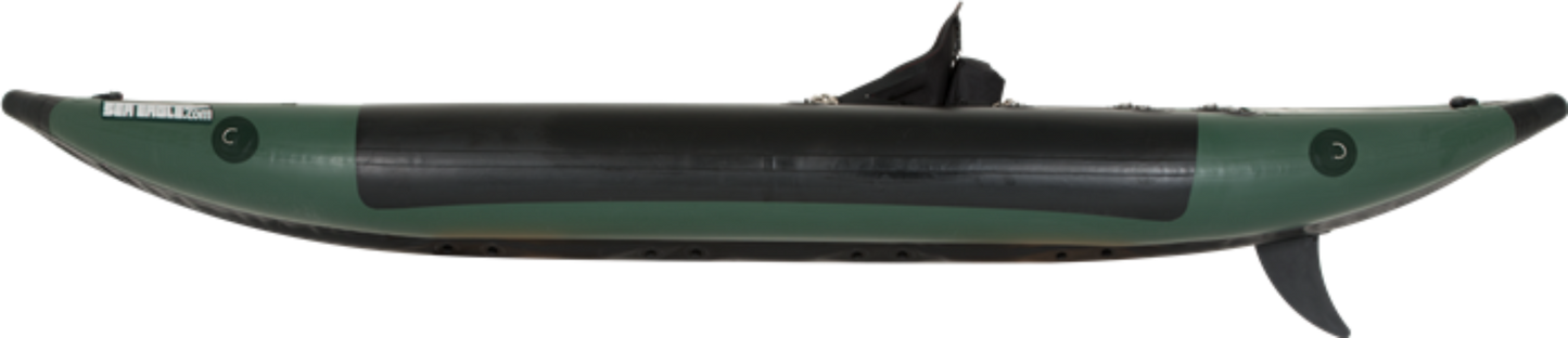 Sea Eagle 350FXK_DS Explorer Inflatable Fishing Boat Deluxe Solo Package New - 350FXK_DS