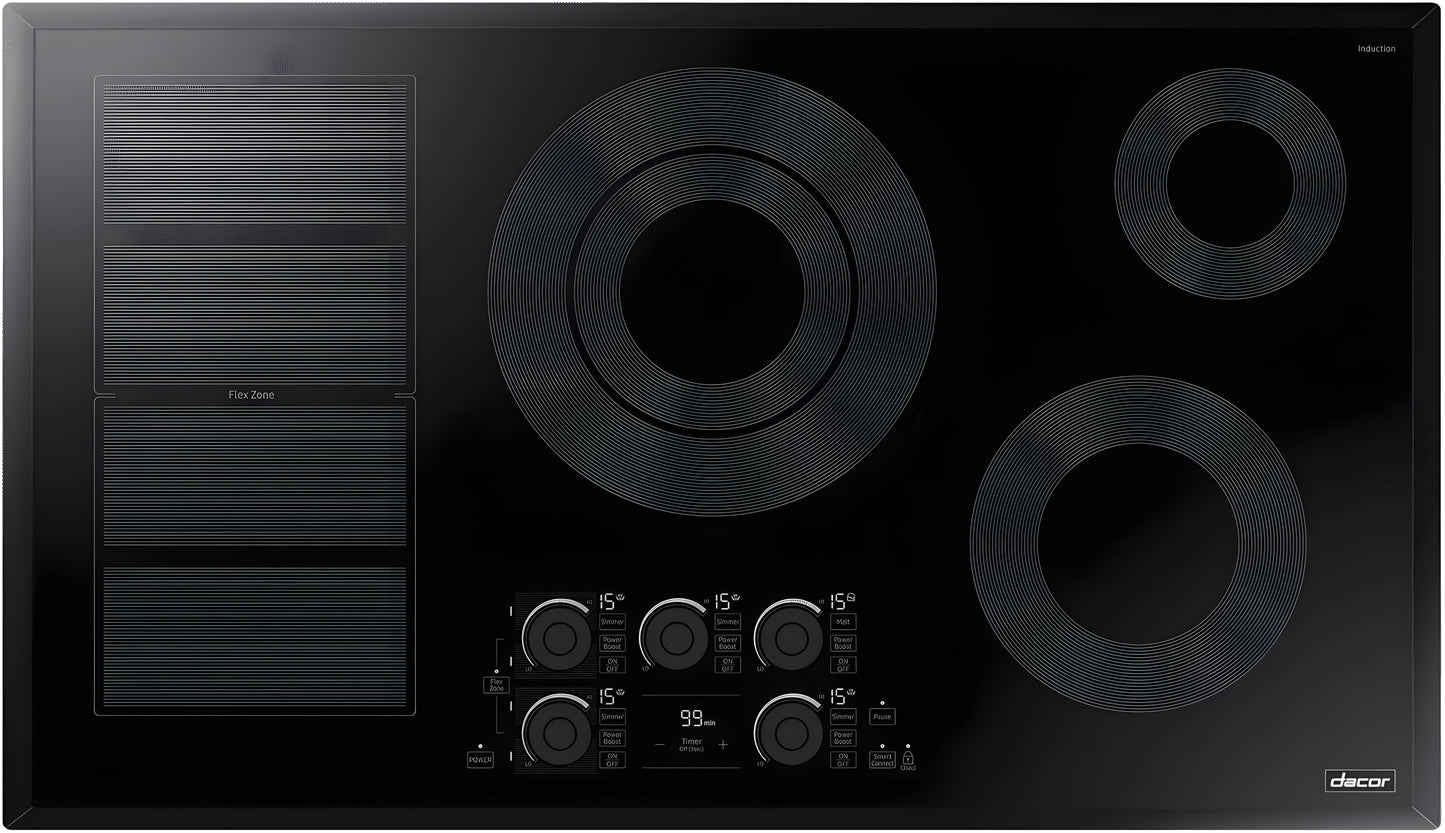 DACOR 36" Induction Cooktop - DTI36P876BB-KT