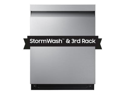 SAMSUNG DW80CG5450SR AutoRelease Smart 46dBA Dishwasher with StormWash(TM) in Stainless Steel - DW80CG5450SR-KT