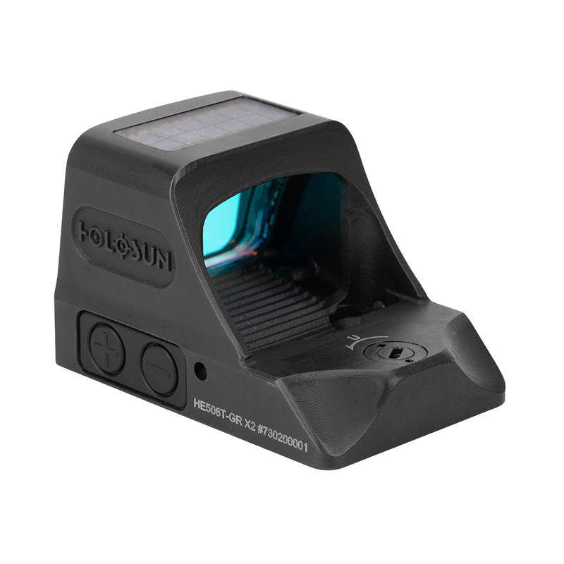HOLOSUN Elite Green Dot Sight HE508T-GR X2 with Wearable4U Lens Cleaning Pen, Extra CR1632 Battery and W4U Lens Cleaning Cloth Bundle