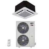 36,000 BTU 19.4 SEER ACiQ Single Zone Platinum Ceiling Cassette Mini Split System w/ Extreme Heat