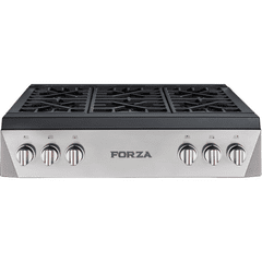 Forza 36 Inch Professional Range Top - FRT366GN