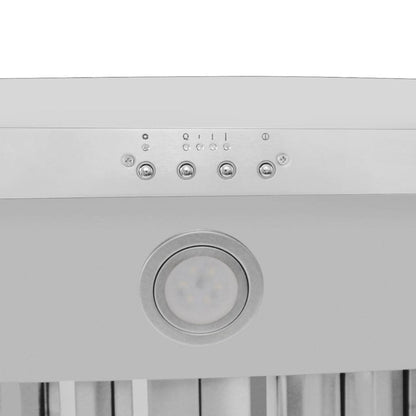 Proline Wall-Mounted Range Hood, 1200 CFM, Stainless Steel - PLJW 109WC