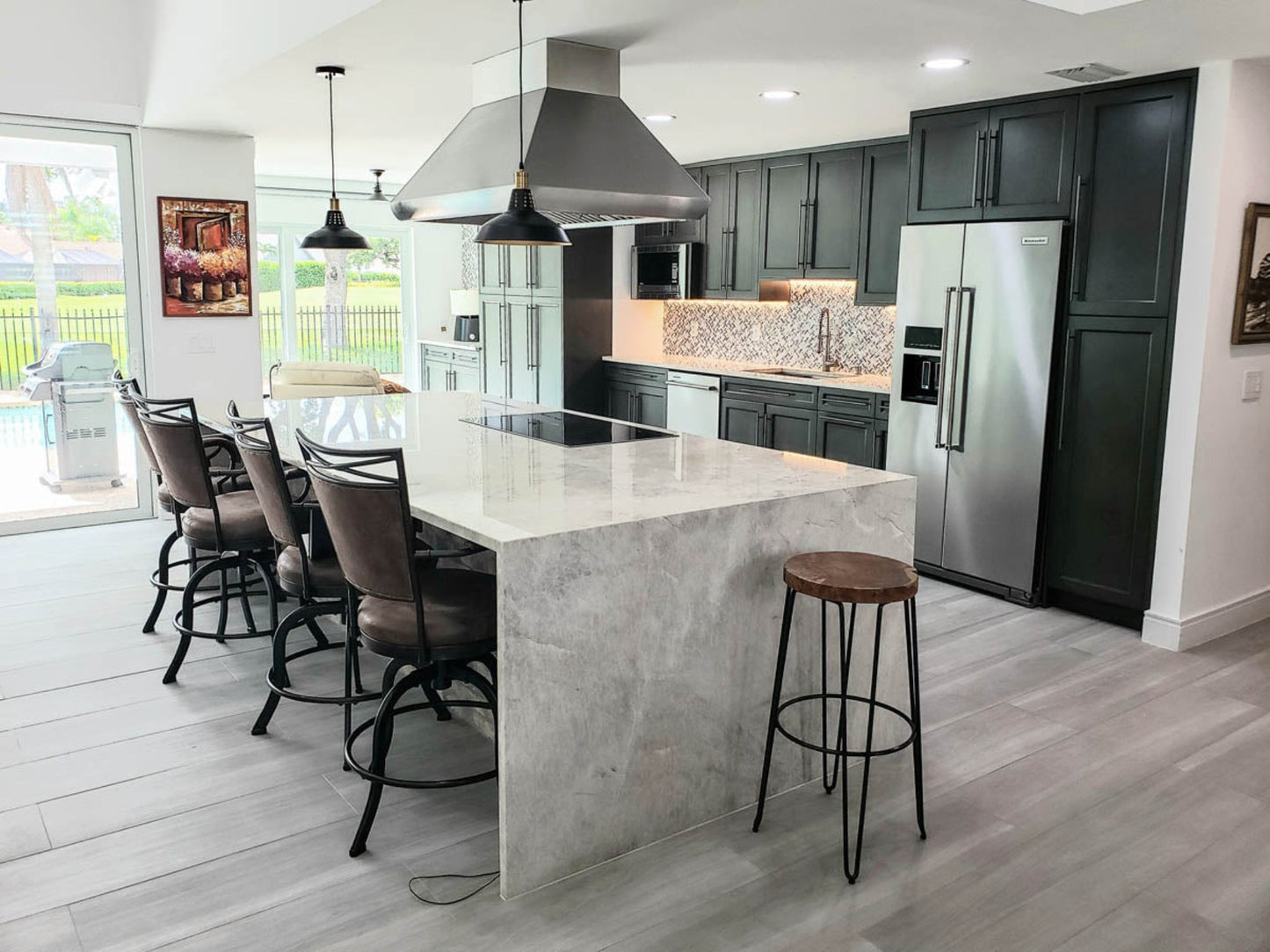 Proline Island Range Hood, Ducted, 1200 CFM, Stainless Steel Finish - Proline PLJI 109
