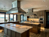 Proline Island Range Hood, Ducted, Variable CFM, Stainless Steel - Proline ProVI