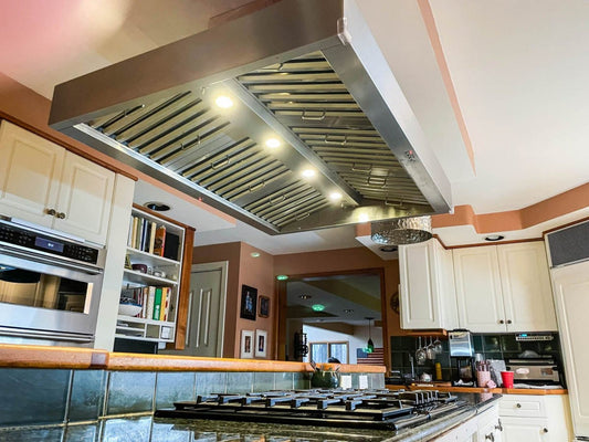 Proline Island Range Hood, Ducted, 1200 CFM, Stainless Steel Finish – PLJI 103