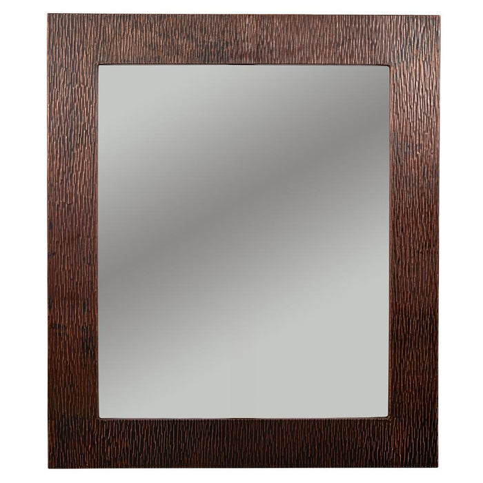 Premier Copper 36 in. Rectangle Hammered Copper Mirror - MFREC3631