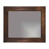 Rustic Premier Copper 36 in. Rectangle Hammered Copper Mirror - MFREC