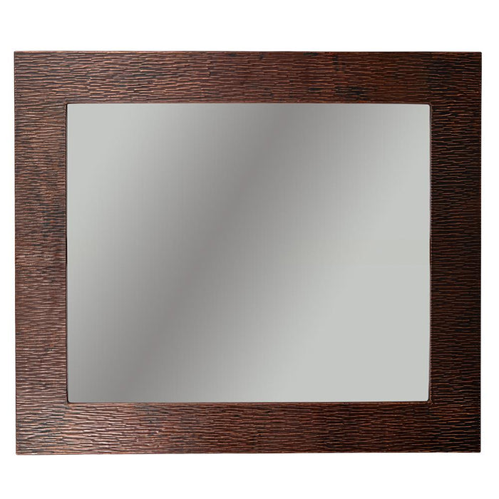 Premier Copper 36 in. Rectangle Hammered Copper Mirror - MFREC3631