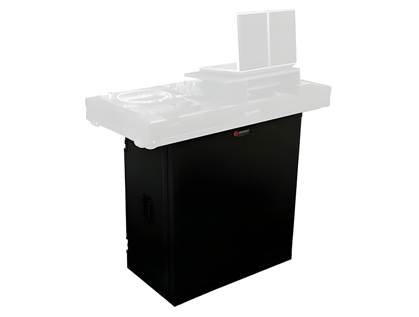 Odyssey Flight Zone 33 x 36 Deluxe Black Foldout DJ Stand for Coffins (Used) - 403297