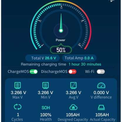 EPOCH 36V 50Ah or 100Ah | Heated & Bluetooth | Lifepo4 Battery - B3650A-Epoch-1