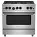 Bluestar 36″ Culinary Series Rcs Sealed Burner Range - CS36