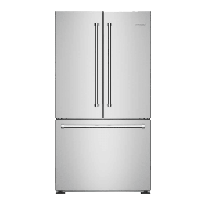 Bluestar 36″ Freestanding Counter-Depth French Door Refrigerator Freezer - FBFD36