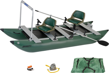 Sea Eagle 375FCK_P FoldCat Inflatable Fishing Boat Pro Angler Guide Package New - 375FCK_P
