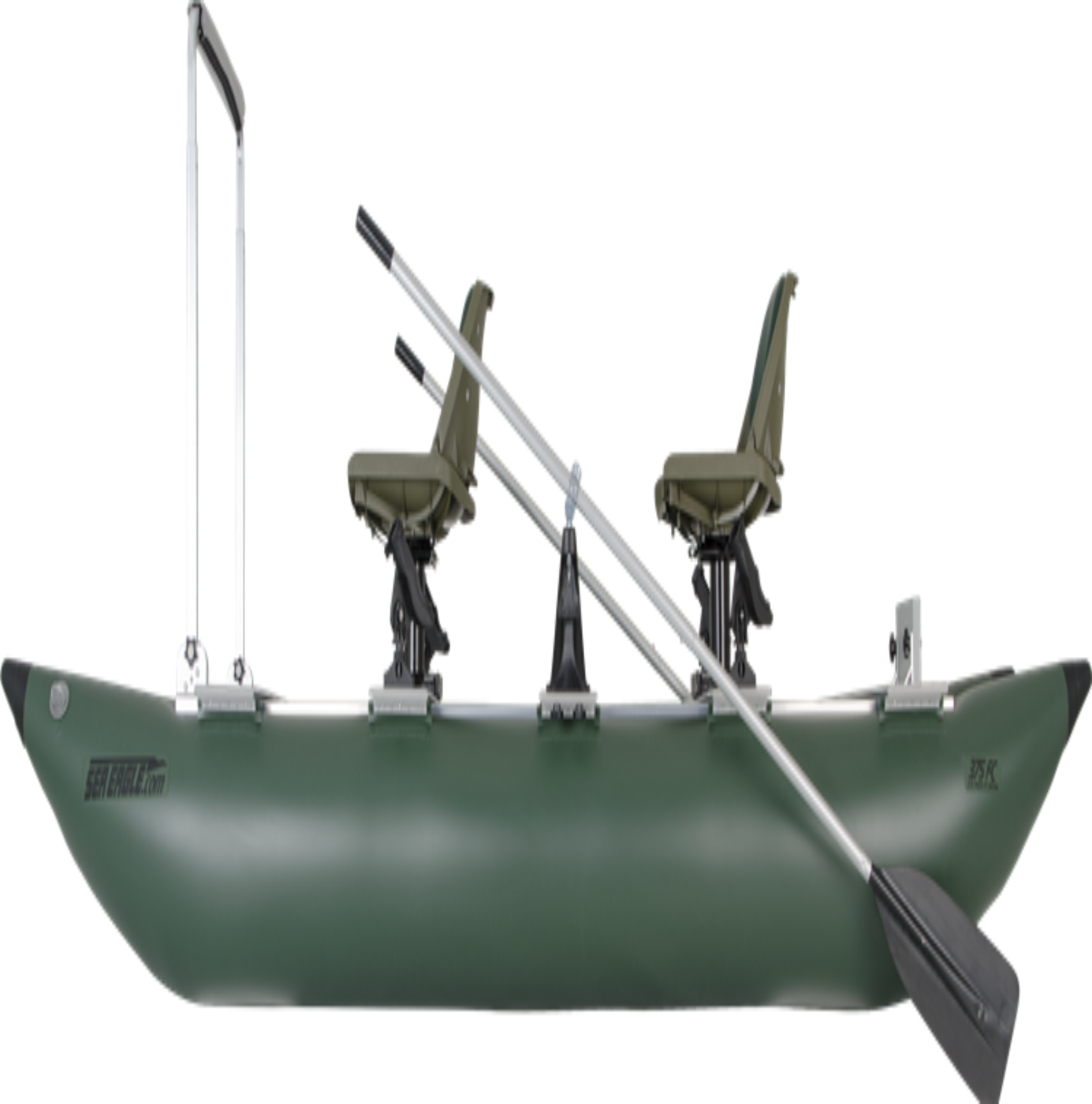 Sea Eagle 375FCK_P FoldCat Inflatable Fishing Boat Pro Angler Guide Package New - 375FCK_P