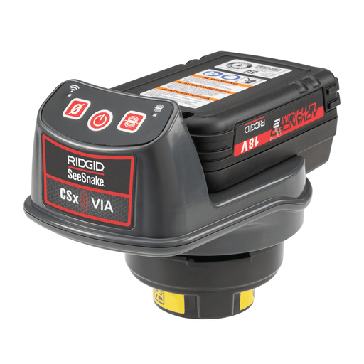 RIDGID SeeSnake CSx Via System with 2 Batteries and Charger, KIT, CSX VIA+2BATT/CHGR - 66528