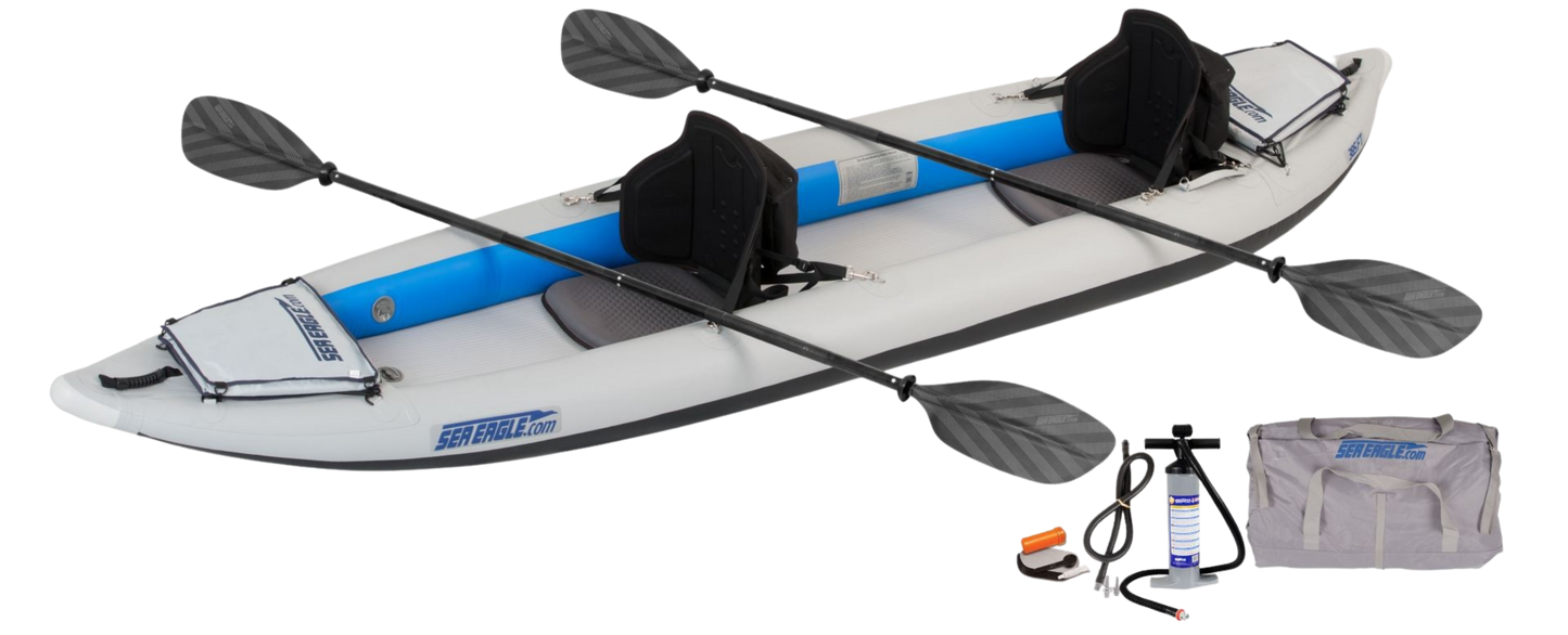 Sea Eagle 385FTK_P 385FT FastTrack Inflatable Kayak Pro Package New - 385FTK_P