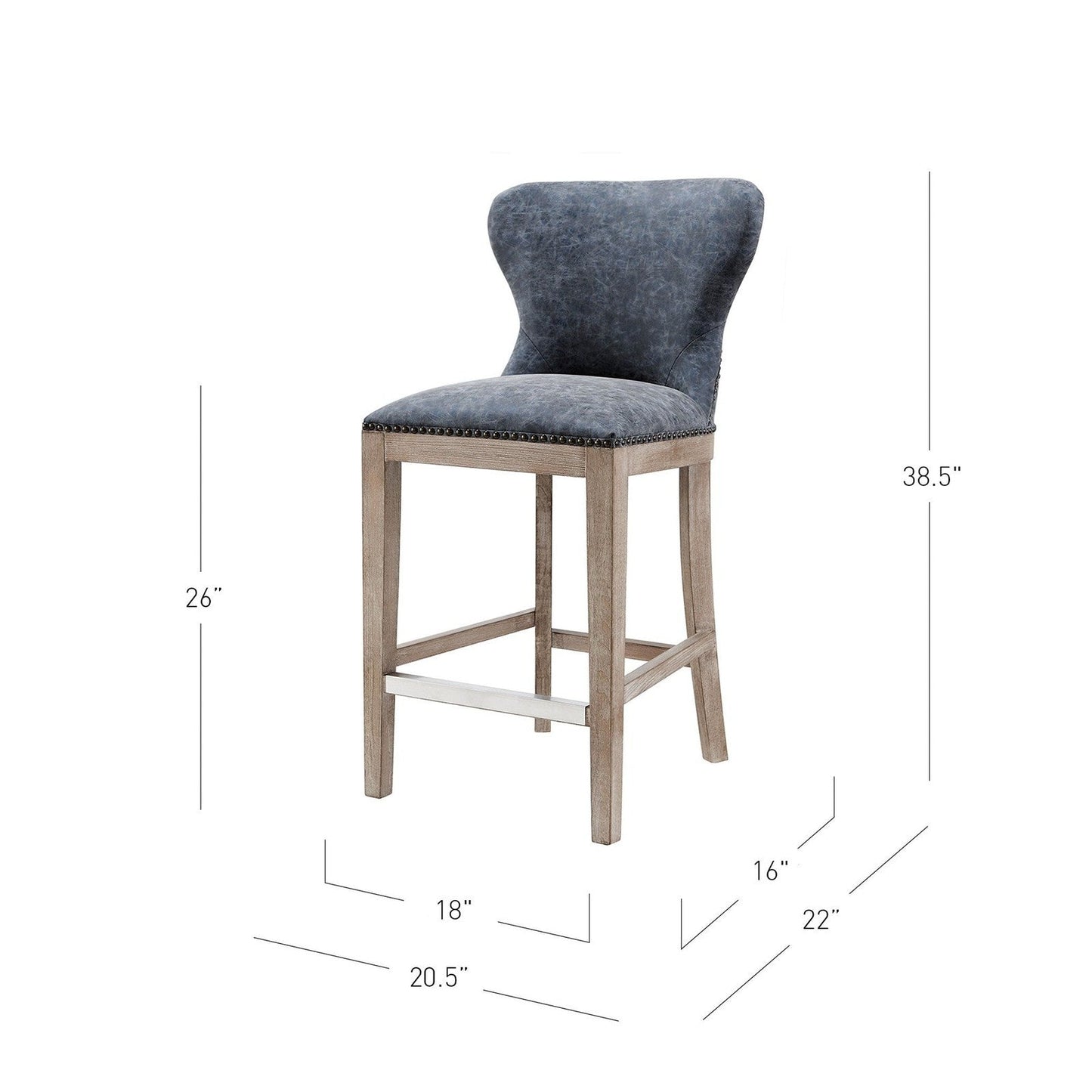 New Pacific Direct Dorsey Counter Stool 3900020-NCL - 3900020-NCL