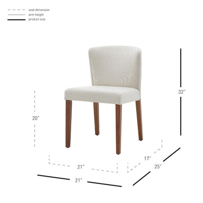 New Pacific Direct Albie KD Fabric Dining Side Chair, (Set of 2) -  3900076-276