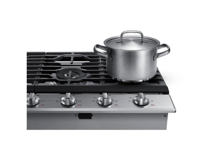 SAMSUNG NA36N6555TS 36" Smart Gas Cooktop with Illuminated Knobs in Stainless Steel - NA36N6555TS-KT