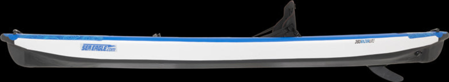 Sea Eagle 393RLK_PC Razorlite Inflatable Kayak Pro Carbon Solo Package New - 393RLK_PC