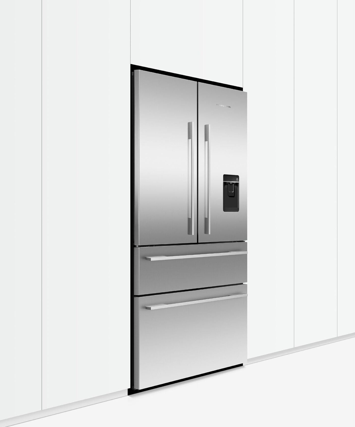 FISHER & PAYKEL RF172GDUX1 Freestanding French Door Refrigerator Freezer, 32", 16.8 cu ft, Ice & Water - RF172GDUX1-KT