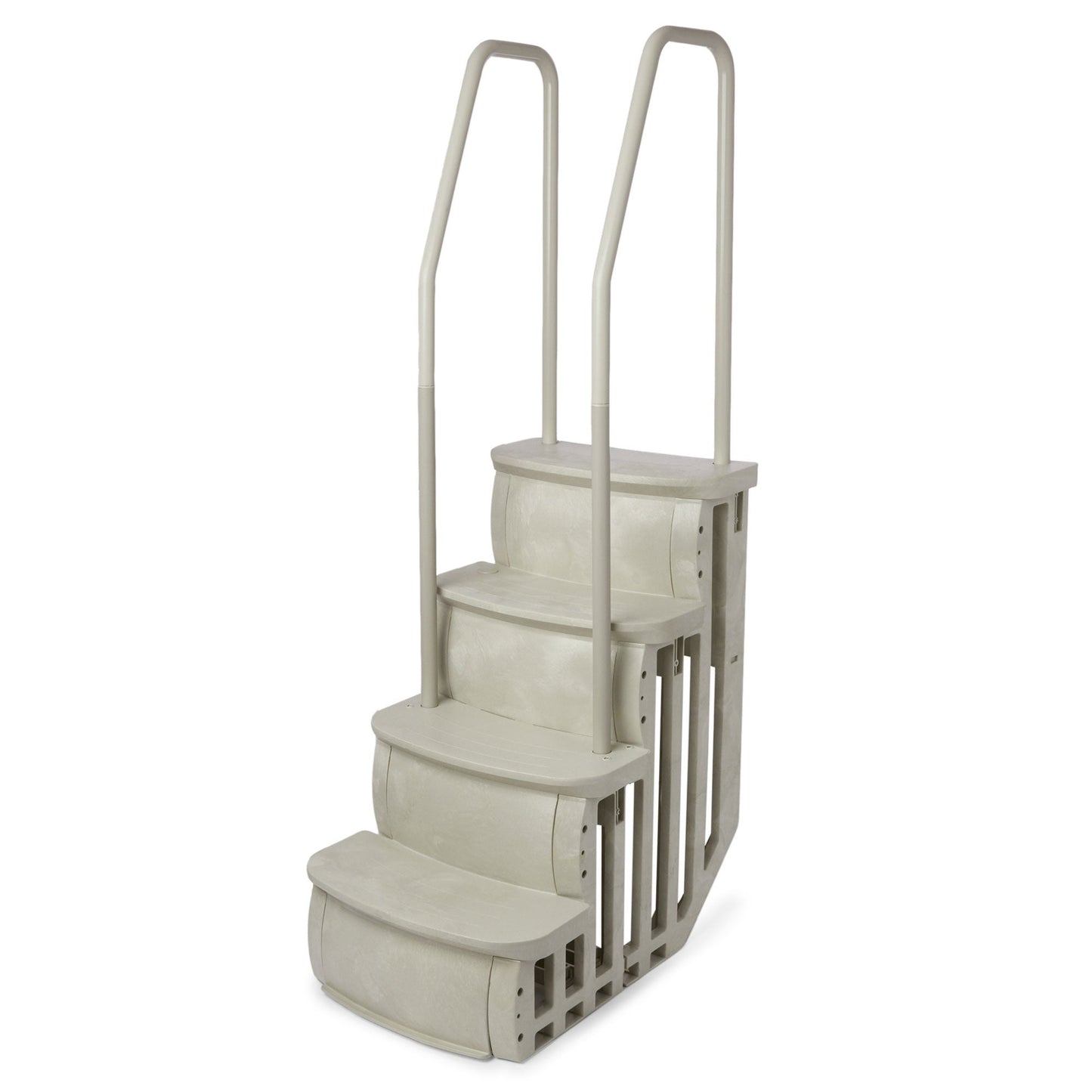 Main Access Large Ladder Guard Mat, Gray + Main Access iStep Step Ladder, Taupe - 398152