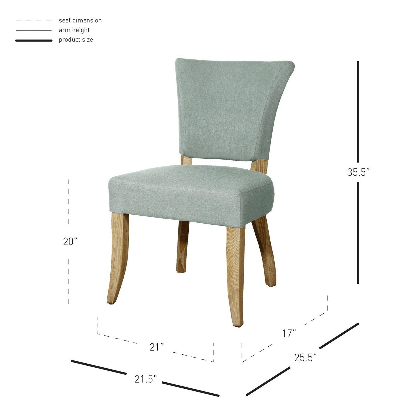 New Pacific Direct Austin Side Chair, (Set of 2) -  398235-SO