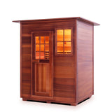 Enlighten Sauna SaunaTerra Moonlight 3-Person Indoor Dry Traditional Sauna - TI-16377