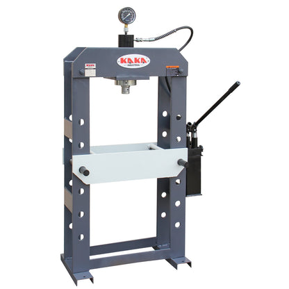 KAKA INDUSTRIAL HP-25S Hydraulic Shop Press, H-Frame Hydraulic Press with Manual Double Speed Pump,25 ton Press Capacity,7 in Stroke -  182122