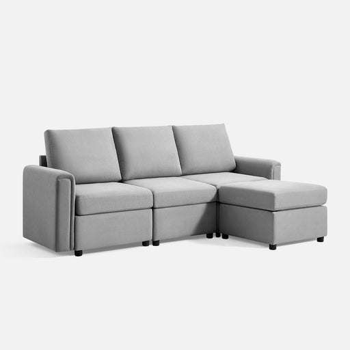 LINSY HOME RUBIK I 3 Seats with Ottoman - US-LH-SPF-Sofa-S900-A11-31-0-00