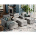 LINSY HOME RUBIK III 3 Seats With 3 Ottomans & 2 Consoles - US-LH-SPF-Sofa-S800-A-33102-0-00