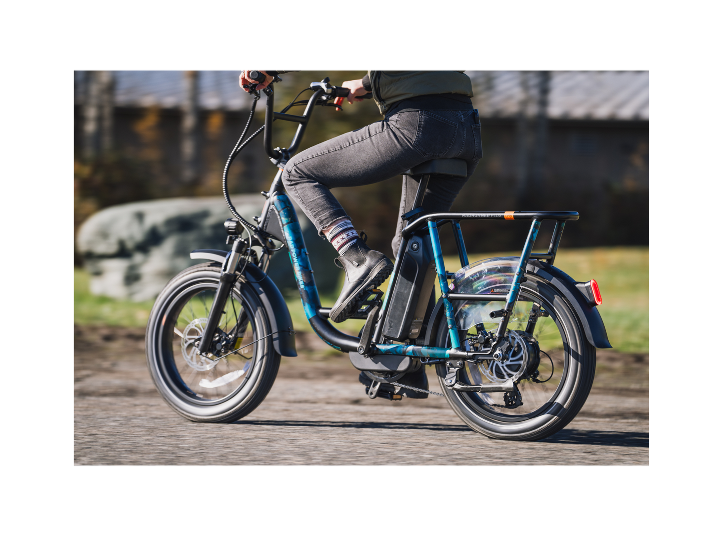 RadRunner™ Plus Electric Cargo Utility Bike - 106-00065