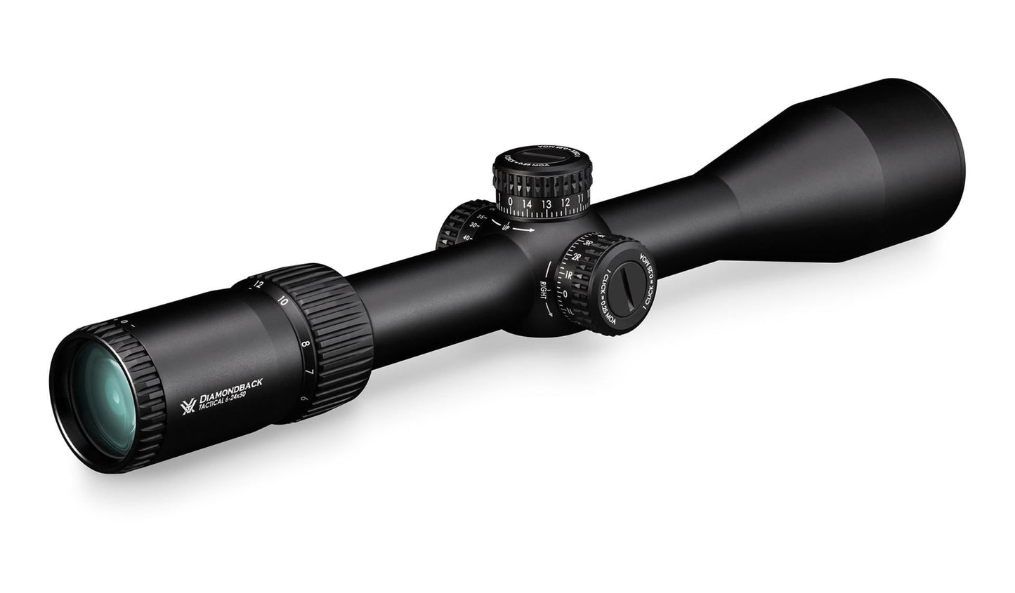 Vortex Optics Diamondback Tactical FFP Riflescope 6-24x50, EBR-2C MRAD - DBK-10029