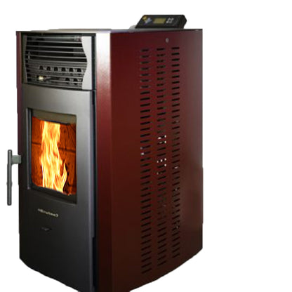 ComfortBilt HP50 2,200 sq. ft. Pellet Stove Auto Ignition 47 lb Hopper Burgundy New - HP50B