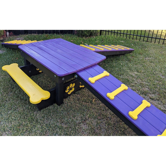 Puppy Scapes Triple Ramp Playscape - PS-TRP