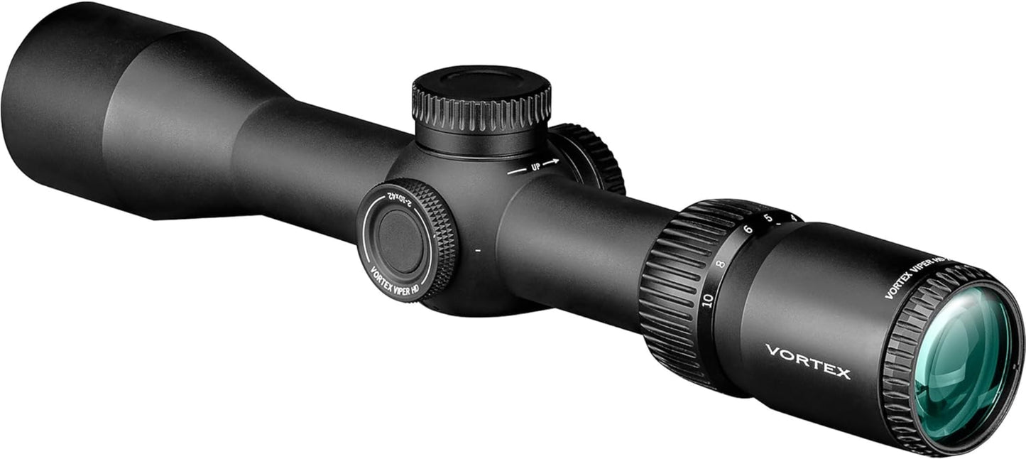 Vortex Optics Viper HD 2-10x42 SFP Second Focal Plane Dead-Hold BDC MOA Riflescope (VPR-21001) - VPR-21001