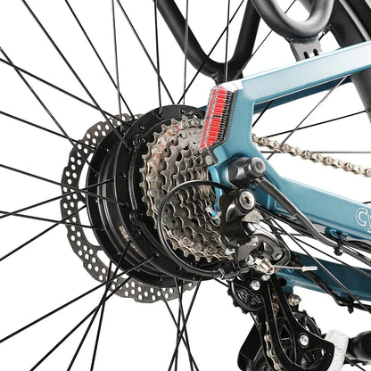 Samson Cycrown Dremax ST Electric Bike Step-Through Frame 852W 28 MPH 65 Mile Range 48V New - DREMAX-ST-TEAL