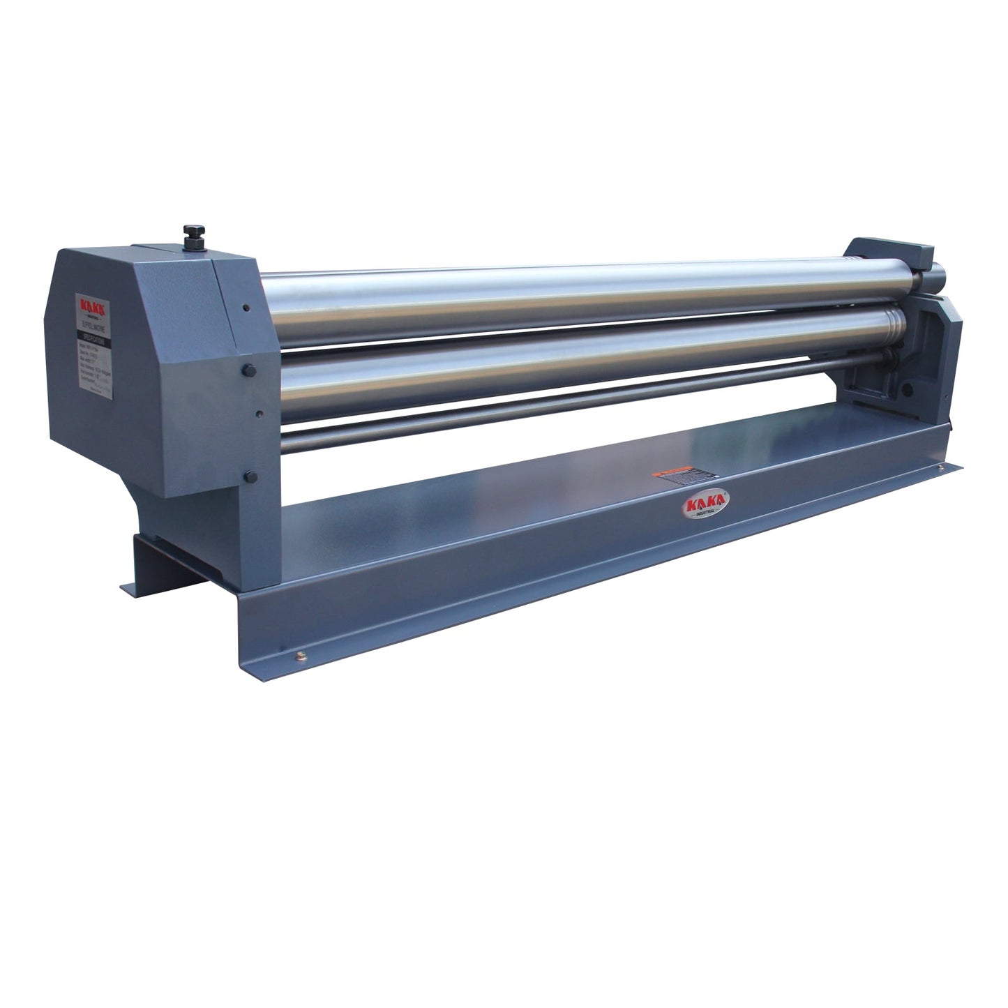 KAKA INDUSTRIAL 51-Inch Slip Roll Machine, 14-Gauge Steel Bending Capacity, Rear Axle Lifting, W01-5116A Metal Roller, Sheet Metal Round Bending, Two Removable Rollers Included - 174015