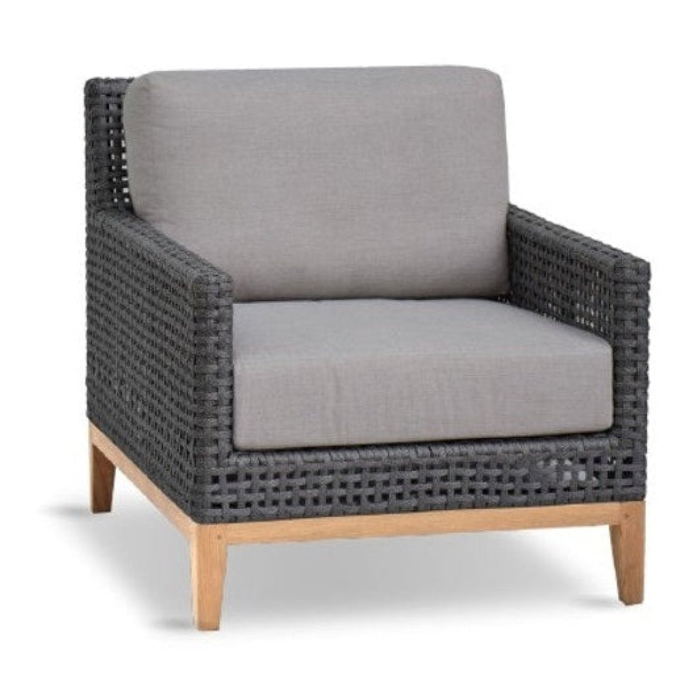 Royal Teak Collection Cannes Wicker Deep Seating Lounge Chair - CANCC