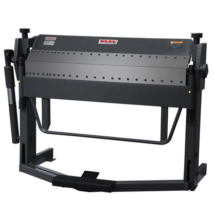 KAKA Industrial PBB-5014A, 50-Inch Pan and Box Brake Foot Clamp, Max Clamping Bar Lift 1.9 Inch, Max Box Depth 2 Inch, Folding Angle 0-135 Degree, Sheet Metal Folding Machine - 173162