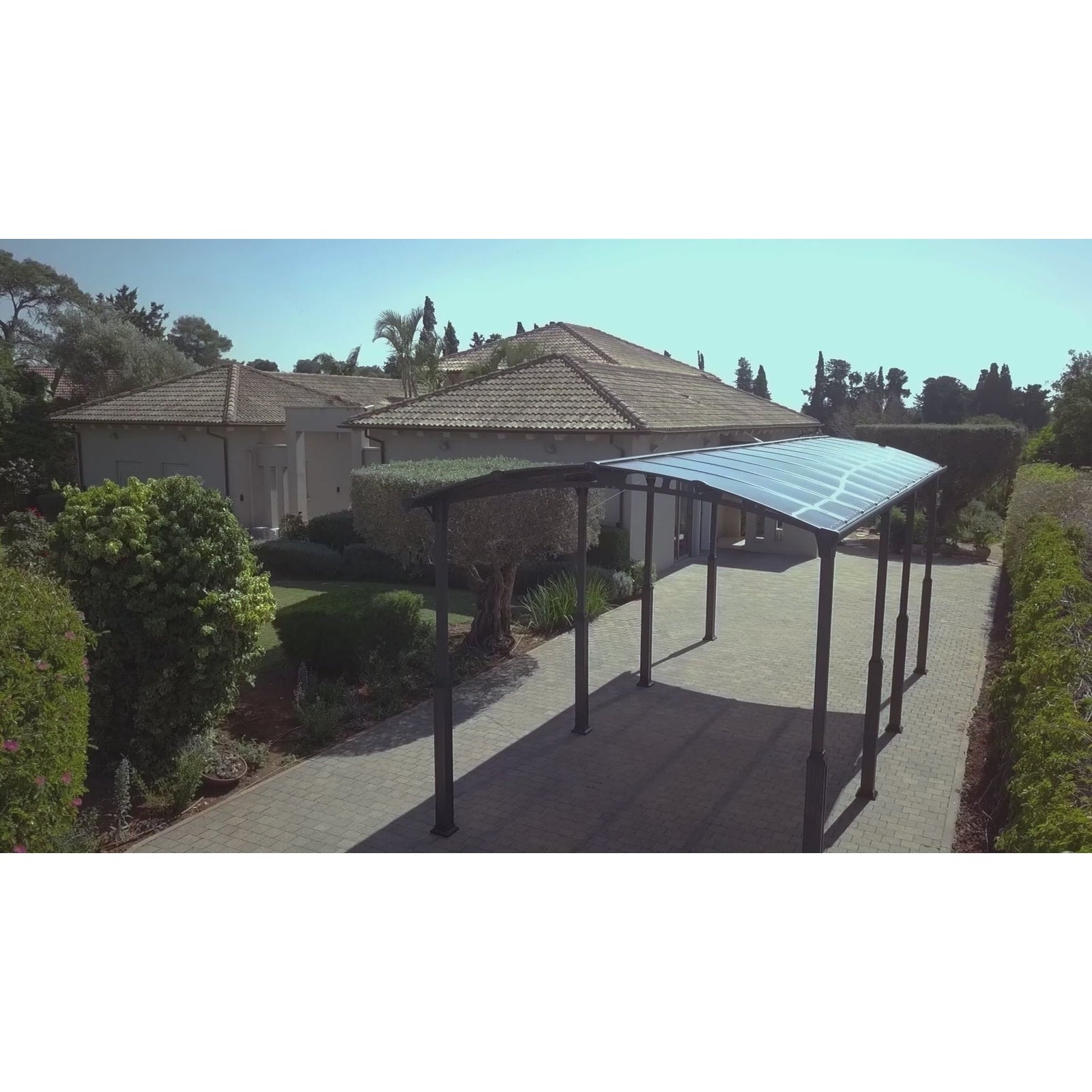 Palram Canopia | Arcadia Alpine RV Carport 12x35x11.5 ft - HG9128