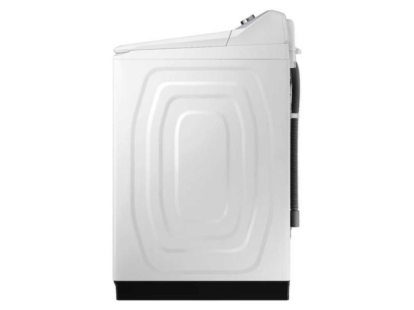 SAMSUNG 5.4 cu. ft. Smart Top Load Washer with Pet Care Solution and Super Speed Wash in White - WA54CG7150AW-KT