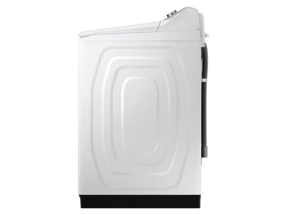 SAMSUNG 5.4 cu. ft. Smart Top Load Washer with Pet Care Solution and Super Speed Wash in White - WA54CG7150AW-KT